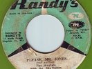 THE MAYTALS - PLEASE MR. JONES - RANDY'S  = GREEN WAX