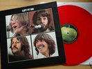 The Beatles Let It Be Ultra rare Swedish Red Vinyl