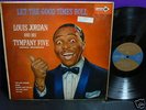 LOUIS JORDAN & TYMPANY FIVE Let Goodtime CORAL CP.59 EX