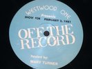 Off The Record Radio Show LP AC/DC Doobie Bros 1981