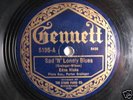 Gennett 78 RPM Phonograph Record Edna Hicks