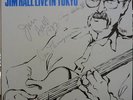 JIM HALL Live In Tokyo JAPAN ONLY LP SIGNED/AUTOGRAPHED