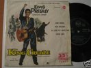 ELVIS PRESLEY KING CREOLE TOP RARE SPAIN 1961 EP LOOK