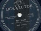 NEIL SEDAKA - THE DIARY - RARE 78 RPM -1959  RCA VG++