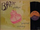 Barre Phillips-Journal Violone OPUS ONE solo orig LP m-