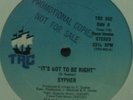 PROMO** SYPHER - IT'S GOT TO BE RIGHT (EX+) *LISTEN* 83