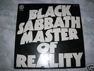 RARE LP BLACK SABBATH MASTER OF REALITY JAPAN PROMO