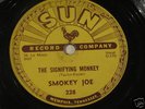 1955 Sun Records 78rpm-Smokey Joe-Sun 228