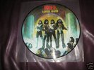 KISS LOVEGUN PICTURE DISC LP 12