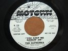 45 PROMO THE SUPREMES MOTOWN 1101 YOU KEEP ME HANGIN ON