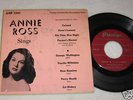ANNIE ROSS Sings 1952 EP w/ cover 1950s