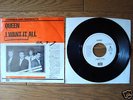 QUEEN I Want It All JAPAN WHITE LABEL PROMO 7