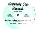 DR LOVE & SISTER LOVE 12in RARE DISCO RAP HEAVENLY STAR