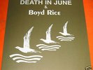 Death In June & Boyd Rice  LP  Alarm Agents  NER  mint