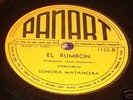 CONJ.SONORA MATANCERA-EL RUMBON-PANART 1122 -(1366)