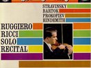 Ruggiero Ricci Solo BARTOK/HINDEMITH  London BB CS 6193