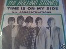 time is on my side,rolling stones p/s with record