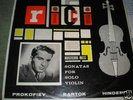 RUGGIERO RICCI SOLO RECITAL - DECCA SXL 2240 W B   LP