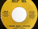 rare Soul 45 BOBBY LACOUR on HEP'ME Listen