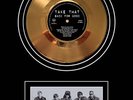 'Gold' Mounted single record Take That Back For Good