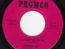 NORTHERN SOUL 45 RPM- SAMMY LEE - on PROMCO
