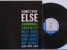 Cannonball Adderley Somethin' Else Blue Note DG 47W63rd