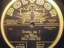 PRIHODA VASA Violin 78rpm Polydor 66219 Suk/Dvorak