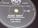 Elvis Presley  Silent Night 78 rpm  South Africa