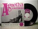 AGNETHA FÄLTSKOG 7 45 RARE FIRST ED FÖLJ MED MIG ABBA