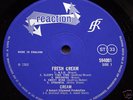 Cream FRESH CREAM UK LP 1ST PRESS STEREO 1966 MINT