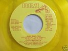 Elvis Presley I Was The One '83 RCA Promo 45 Yellow Wax