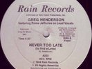GREG ANDERSON-NEVER TOO LATE12' RARE MODERN SOUL