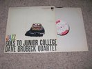DAVE BRUBECK Wht Label PROMO - GOES TO JR COLLEGE