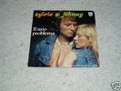 VINYL 45 T SP JOHNNY HALLYDAY SYLVIE VARTAN  EN ITALIEN