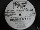 DIANNE MARIE-WAITED MUCH TOO LONG-12 PRELUDE BOOGIE WLP