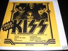 kiss. rare live. lp. fried alive. gene simmons.stanley