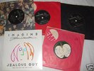 5 BEATLES / JOHN LENNON SINGLES PARLOPHONE EMI APPLE