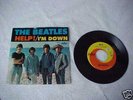 Beatles Record-45-Picture Sleeve-Help/I`m Down-Capitol