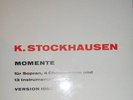 STOCKHAUSEN momente / WERGO
