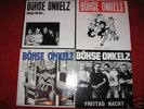 Böhse Onkelz Megaset 4 LPs 2X original Rock-O-Rama RAR