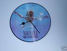 Nirvana Nevermind Vinyl LP Clock. Perfect Gift
