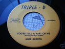 TEEN ROCKABILLY 45 HOPE GRIFFITH BUDDY HOLLY  TRIPLE-D