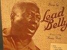 LEAD BELLY SONGS by LEAD BELLY ASCH records EXCELLENCE