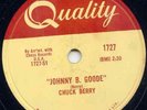 CHUCK BERRY -JOHNNY B. GOODE -78 RPM -1958 VG++ CANADA