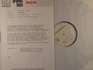 Eurythimics Be Yourself Tonight Rare Testpress LP + Ins
