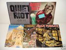 5 LP Records Iron Maiden Quiet Riot