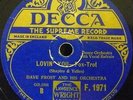 DAVE FROST Lovin’ You/Once in a While V+/E-