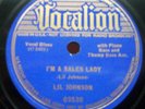 Lil Johnson--I'm A Sales Lady--Vocalion 03530  E-