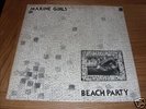 Marine Girls: Beach Party very rare whamm LP + inserts