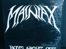 MAINIAX Boys Night Out LP 1987 PRIVATE HARD ROCK/METAL